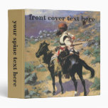 An Indian Trapper by Remington, Vintage Wild West Binders