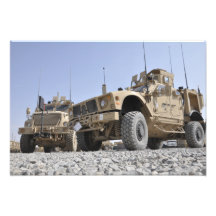 An M-ATV Mine Resistant Ambush Protected vehicl Art Photo