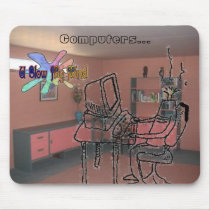 An office reminder! mouse mat