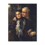 An Older Couple Forever in Love Post Card