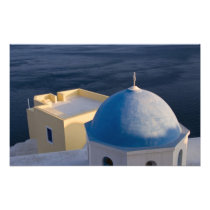 An Orthodox Church near the sea, Oia Santorini