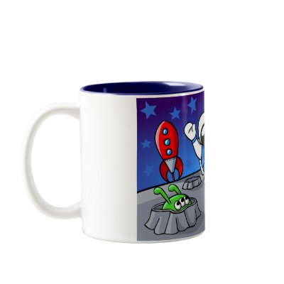 An Outer Space Adventure Mug by RandomGames