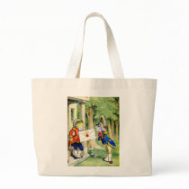 AN ROYAL INVITATION FROM THE QUEEN CANVAS BAGS