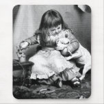 "An Unwilling Patient" Vintage Illustration Mouse Pad