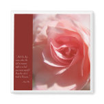 Anais Nin Quote magnet in Pink