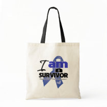 Anal Cancer - I am a Survivor Tote Bags