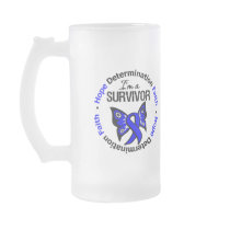 Anal Cancer Survivor Hope Determination Faith Mugs