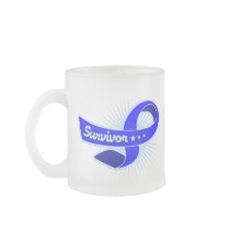 Anal Cancer Survivor Ribbon Coffee Mug