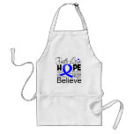 Anal Cancer Typographic Faith Love Hope Apron