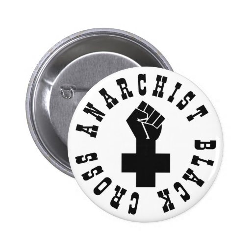 Anarchist Black Cross Pins
