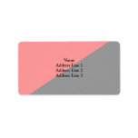 Anarchist, Colombia Political flag Address Label
