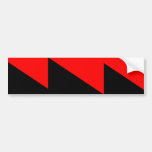 Anarchist, Colombia Political flag Bumper Stickers