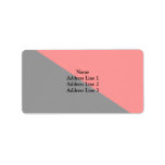 Anarchist, Colombia Political flag Custom Address Label