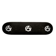 Anarchist, Colombia Political flag Skate Deck