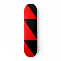 Anarchist, Colombia Political flag Skate Deck