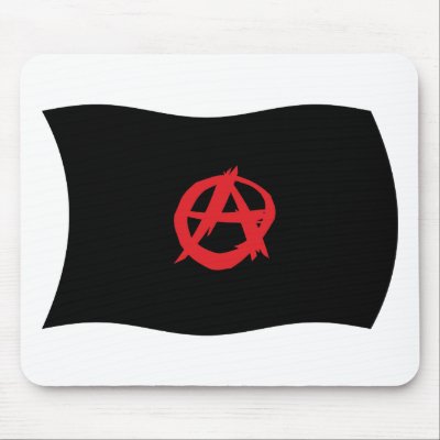 Anarchist Movement Flag Mousepad by livingflags
