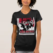Anarchist t-shirt anti-capitalist punk political