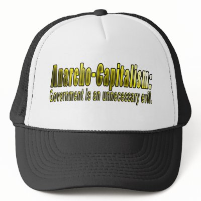 Anarcho-Capitalism Mesh Hat by LibertySchwag