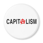 Anarcho Capitalism Refrigerator Magnets