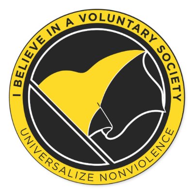 Anarcho Capitalism Sticker Set by Libertymaniacs