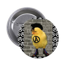 Anarcho-Chick Anstecknadelbuttons