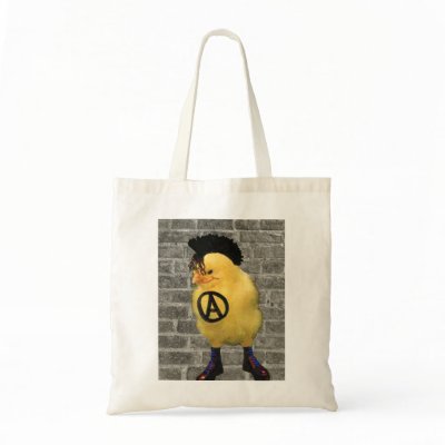 Anarcho-Chick Einkaufstaschen by andersARTshop