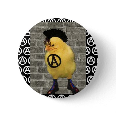Anarcho-Chick Anstecknadelbuttons by andersARTshop