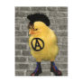Anarcho-Chick Postkarte