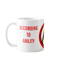 Anarcho-communist logo coffee mug