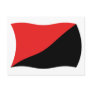 Anarcho-Syndicalism Flag Postcard