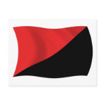 Anarcho-Syndicalism Flag Postcard