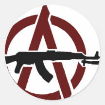 Anarchy!  AK-47 Red Sticker