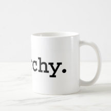 anarchy. coffee mug