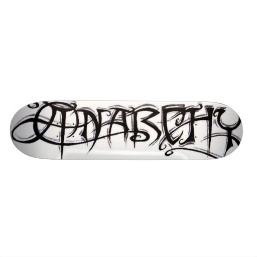 anarchy custom skateboard
