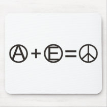 Anarchy + Equality = Peace Mousepads