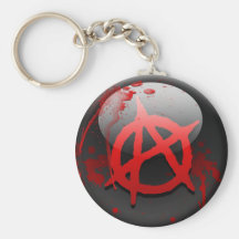 Anarchy Flag Key Chains