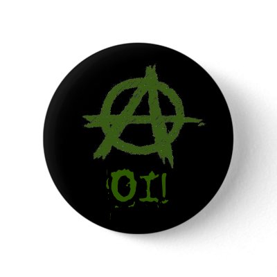 anarchy, OI! botton Pins by salvitor686