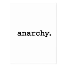 anarchy. postcard