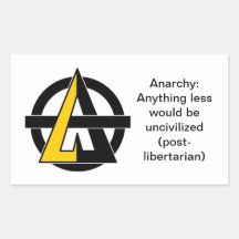 Anarchy Rectangular Sticker
