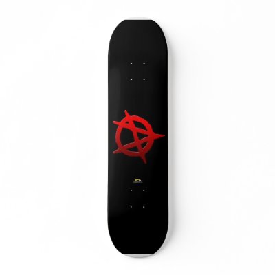 Anarchy Skeateboard Skate Decks by BigCity212