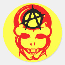 Anarchy Skull 1 Sticker