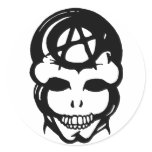 Anarchy Skull 2 Stickers
