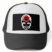 Anarchy Skull Mesh Hat
