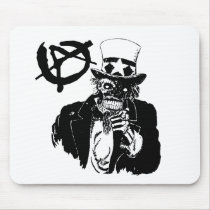 Anarchy Skull Mouse Pads