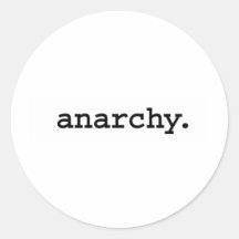 anarchy. stickers