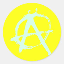anarchy symbol sticker