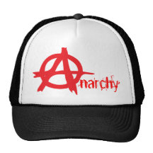 anarchy trucker cap mesh hats