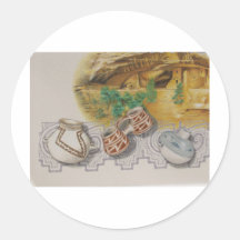 Anasazi Pottery Stickers