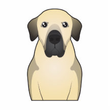Anatolian Shepherd Cartoon Portrait Cut Outs