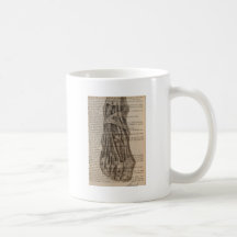 anatomical foot coffee mugs